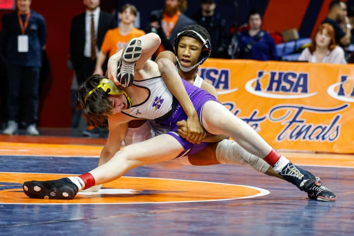 Illinois wrestling championships February 17 2024 Nate Latsch 25967